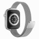 Techsuit (W034) - Apple Watch 42mm/44 mm/45 mm/49mm Fém óraszíj - Ezüst