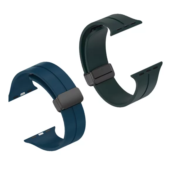 Techsuit Watchband (W011) - Apple Watch szíj (42/44/45/49mm) szíj - lila