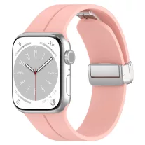   Techsuit Watchband (W011) - Apple Watch  szíj (42/44/45/49mm) - rózsaszín