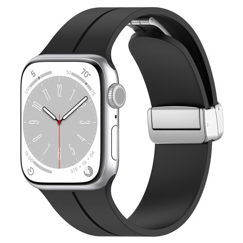 Techsuit - Watchband (W011) - Apple Watch (42/44/45/49mm) szíj - Fekete