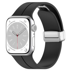   Techsuit Watchband (W011) - Apple Watch (38/40/41mm) szíj - Fekete