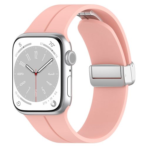 Techsuit - Watchband (W011) - Apple Watch (38/40/41mm) szíj - Rózsaszín