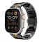 Techsuit Watchband óraszíj - Apple Watch (42/44/45/49mm) - Fekete/Narancs