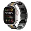 Techsuit Watchband óraszíj - Apple Watch (42/44/45/49mm) - Fekete/Narancs