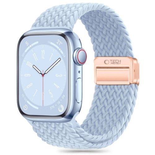 Tech-Protect Nylonmag - Apple Watch (42/44/45/49 Mm) szíj - Baby Blue 