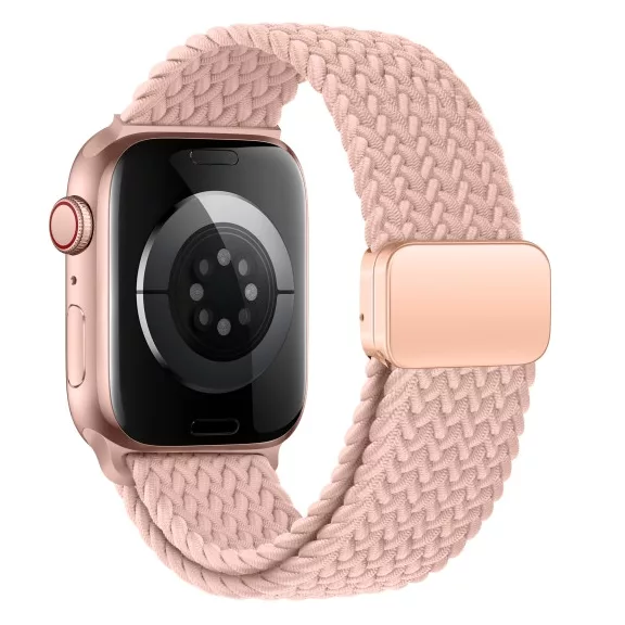 Tech-Protect Nylonmag - Apple Watch (42/44/45/49 mm) szíj - dusty rose