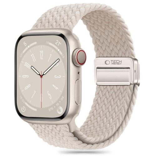 Tech-Protect Nylonmag - Apple Watch (42/44/45/49 Mm) szíj - Starlight