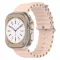 Techsuit (W038) - Apple Watch 42mm/44mm/45 mm óraszíj - rózsaszín