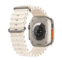   Techsuit (W038) - Apple Watch 42mm/44mm/45 mm óraszíj - rózsaszín