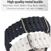  Techsuit (W038) - Apple Watch 42mm/44mm/45 mm óraszíj - rózsaszín