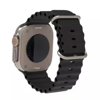   Techsuit (W038) - Apple Watch 38mm/40mm/41 mm óraszíj - Fekete