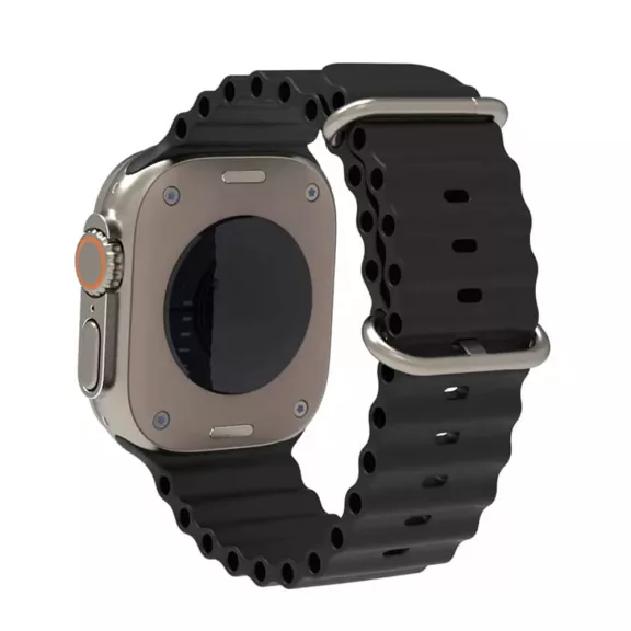 Techsuit (W038) - Apple Watch 38mm/40mm/41 mm óraszíj - Fekete