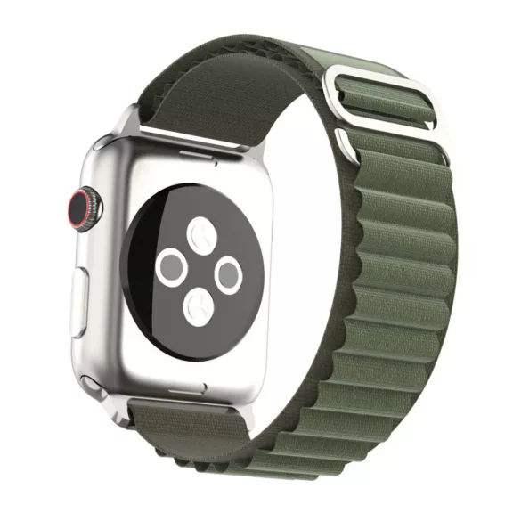 Techsuit (W037) - Apple Watch 38/40/41mm óraszíj - Army Green