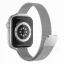 Techsuit (W034) - Apple Watch 42/44/45mm szíj - Ezüst