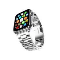 Mercury fém Apple Watch szíj 38/40/41 mm – ezüst