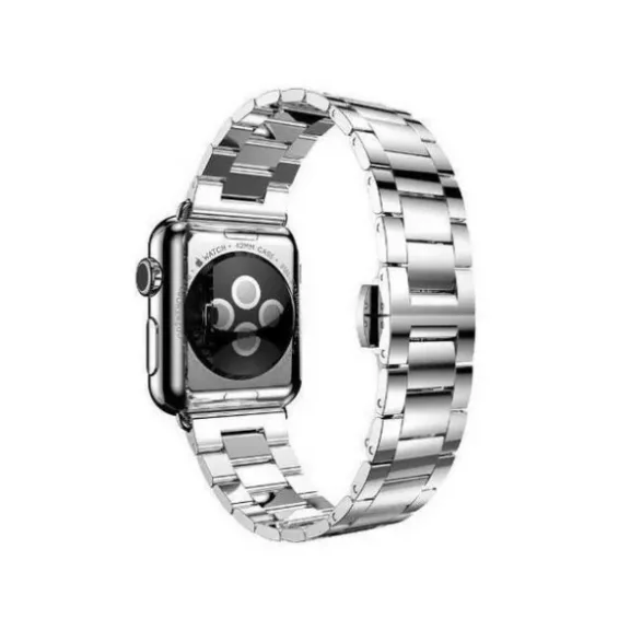 Mercury fém Apple Watch szíj 38/40/41 mm – ezüst