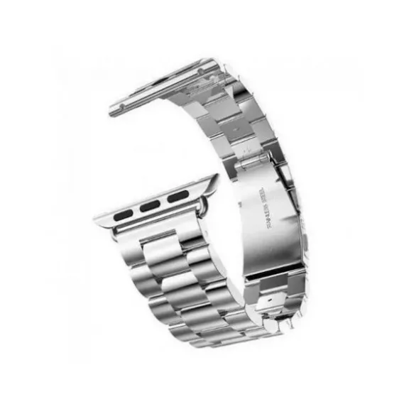 Mercury fém Apple Watch szíj 38/40/41 mm – ezüst