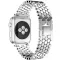 Alogy Stainless Steel - Apple Watch 42/44/45/49mm óraszíj - Ezüst
