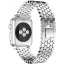 Alogy Stainless Steel - Apple Watch 42/44/45/49mm óraszíj - Ezüst
