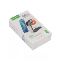 Hoco CQ3 3in1 15W 1.67A vezeték nélküli töltő - Fekete