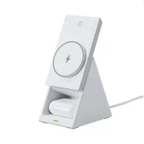 Choetech Wireless Charger T600 3in1, 15W, 1.67A - Fehér
