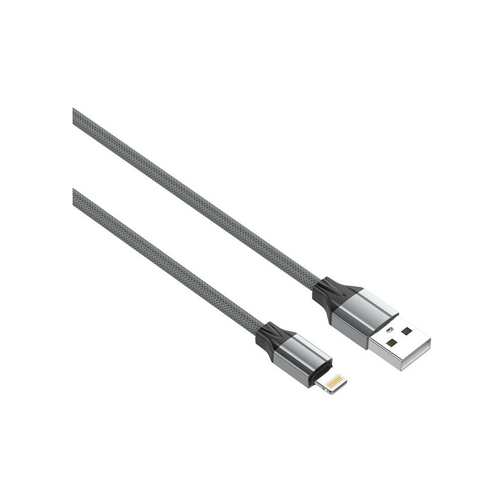 LDNIO LS441 USB - Lightning adatkábel 1m szürke
