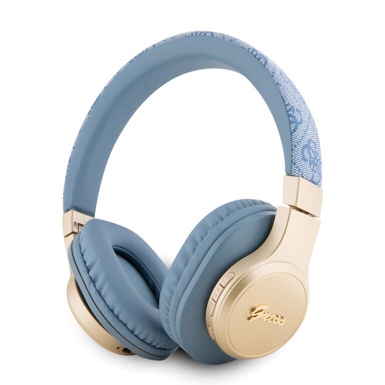 Guess Bluetooth Headphones - 4G Script - Kék