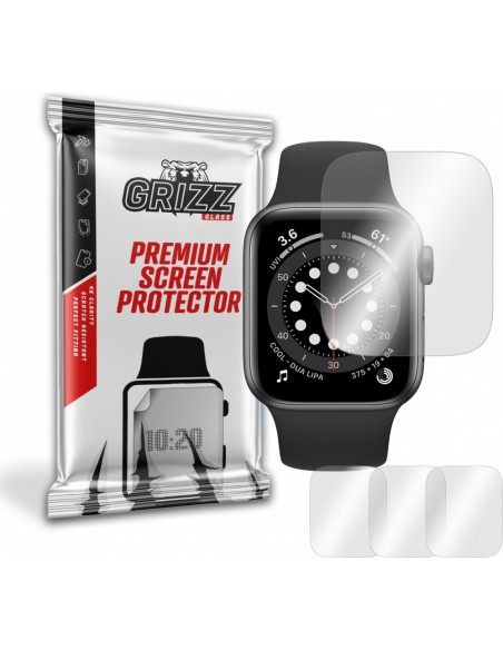 Grizz hidrogél képernyő védő fólia Apple Watch 8 45mm 3 db / csomag