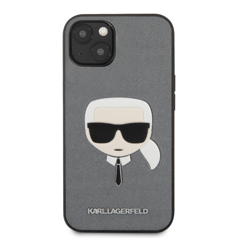 Karl Lagerfeld - Karl's Head - iPhone 13 Mini tok - Szürke