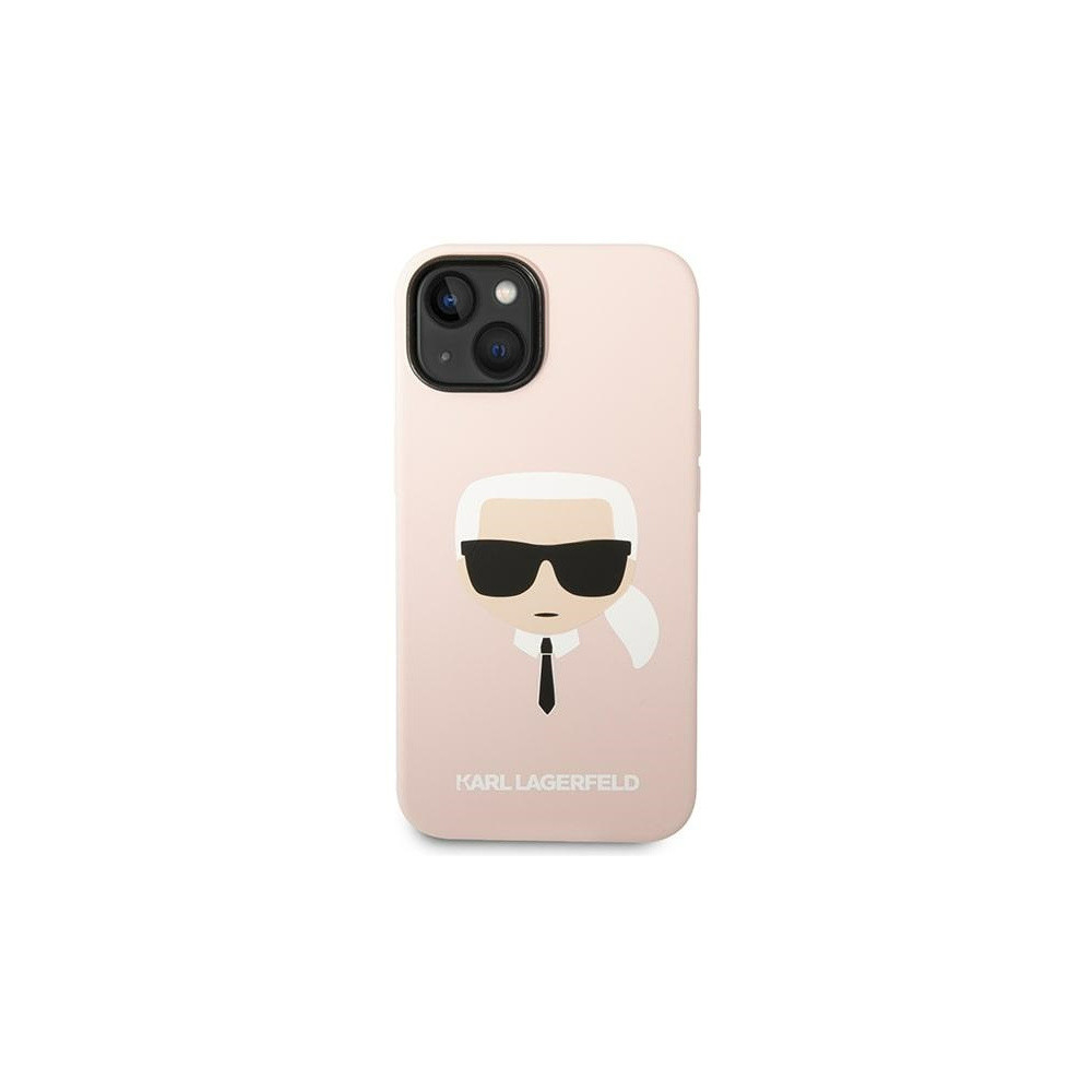 Karl Lagerfeld - Karl Head - iPhone 14 tok - Rózsaszín 