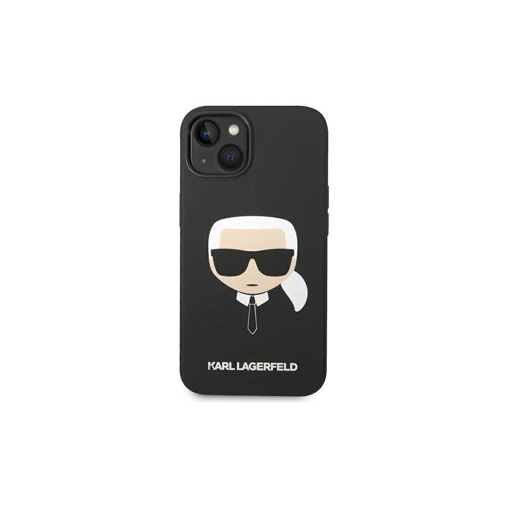 Karl Lagerfeld - Karl Head - iPhone 14 tok - Fekete 