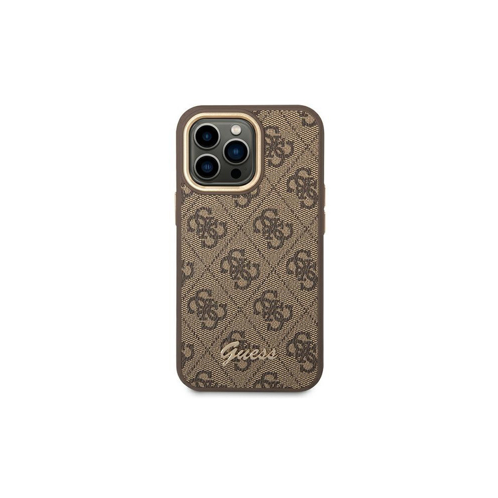 Guess Vintage Gold Logo - iPhone 14 Pro Max tok - Barna