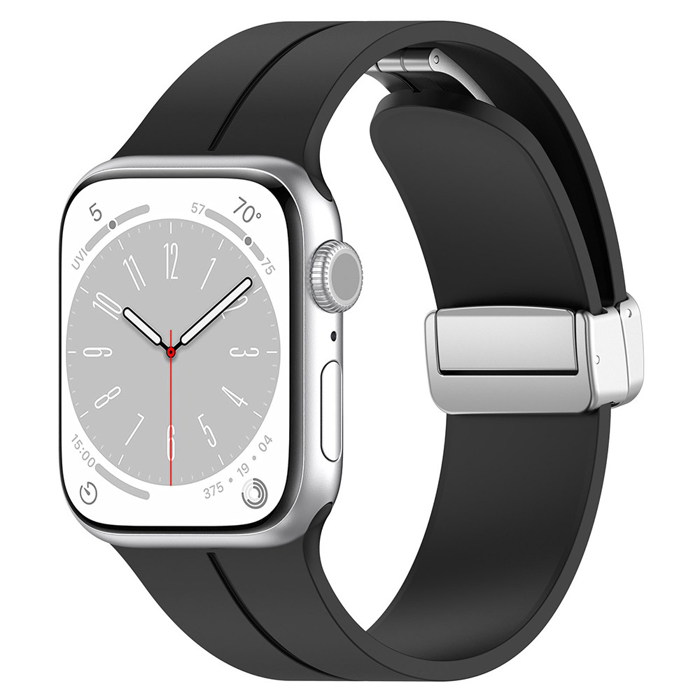 Techsuit Watchband (W011) - Apple Watch (38/40/41mm) szíj - Fekete
